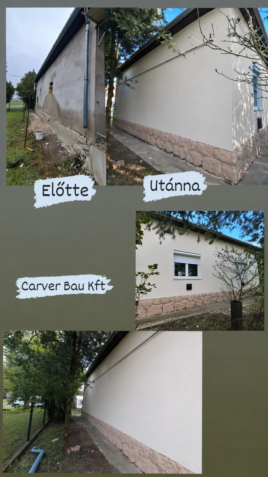 Hőszigetelés előtte és utána
